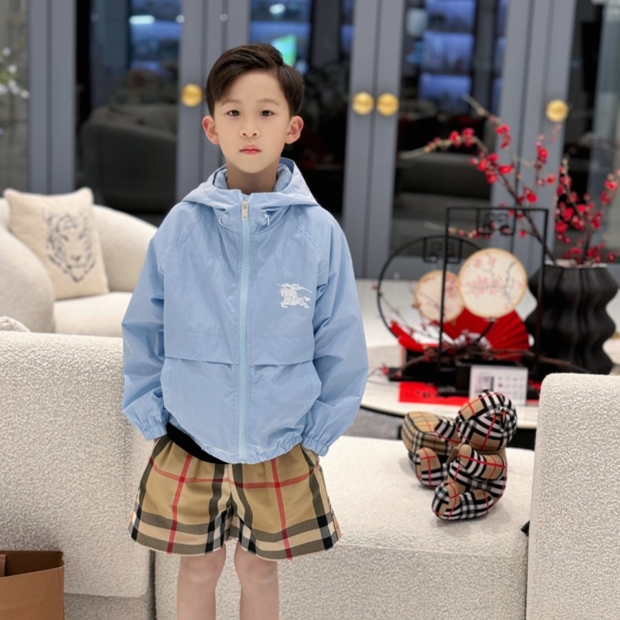 B버 S/S 바람막이 점퍼 (하늘색)